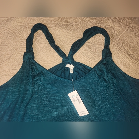 Knot Racerback Tank Top (S9) - Picture 7 of 9
